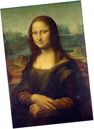 A picture of the Mona Lisa